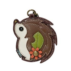 Chala Hedgehog Key Fob Coin Purse Charm Keychain